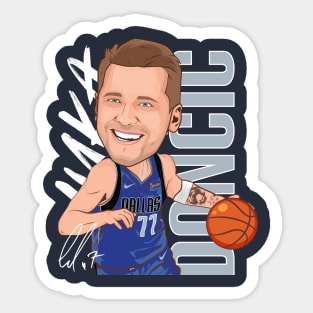 Luka Doncic Dallas Mavericks 77 Sticker